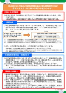 歩合制がある場合の雇用調整助成金助成額算定方法のサムネイル